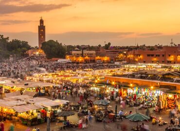 walking in Marrakech 