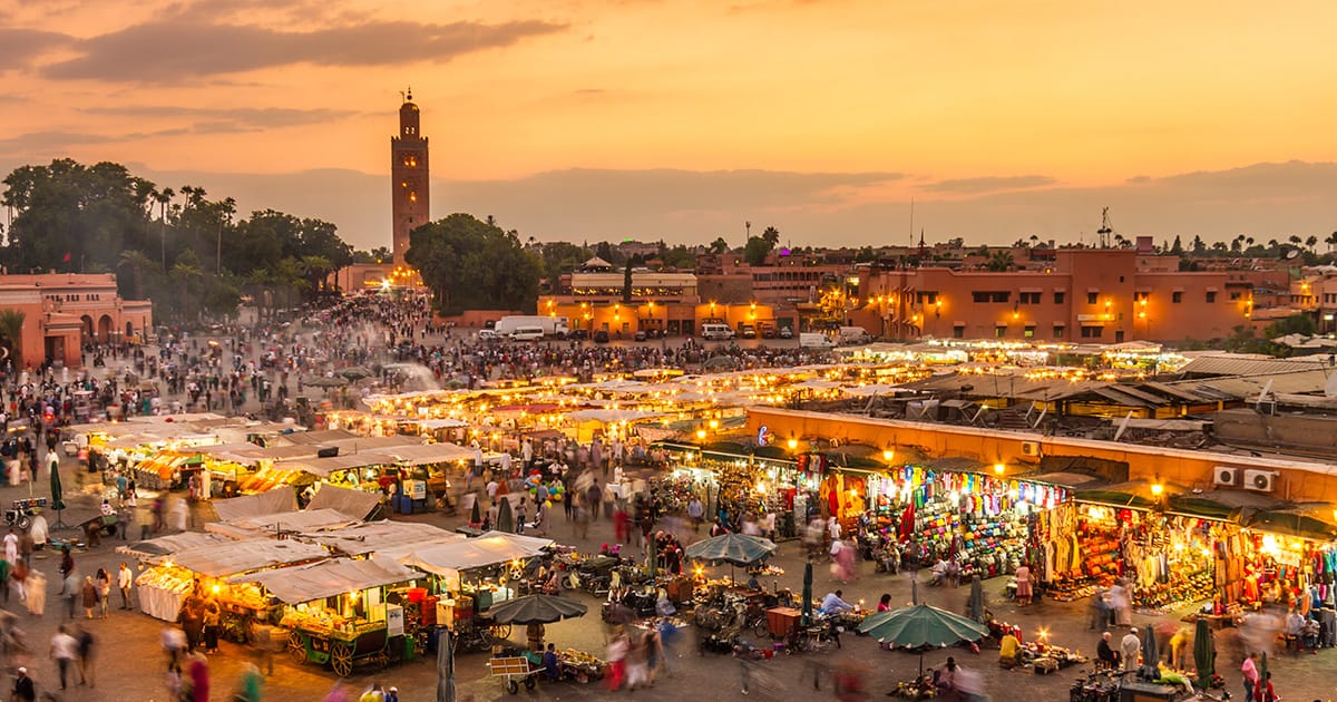 walking in Marrakech - Riad Dar Zaouia